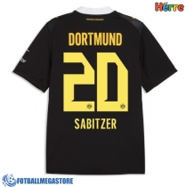 Fotballdrakt Herre Borussia Dortmund Marcel Sabitzer #20 Bortedrakt 2026-27 Kortermet